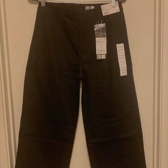 uniqlo u wide jeans